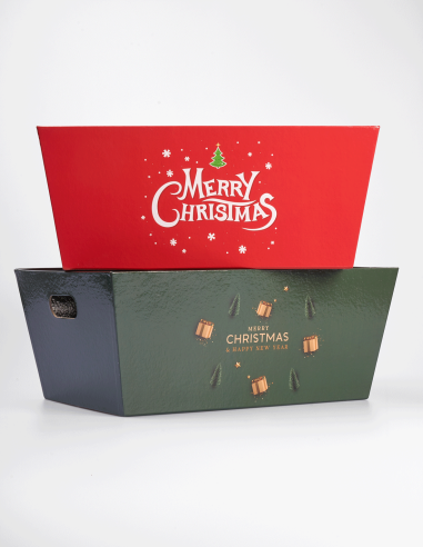 Plateau en Papier Merry Christmas