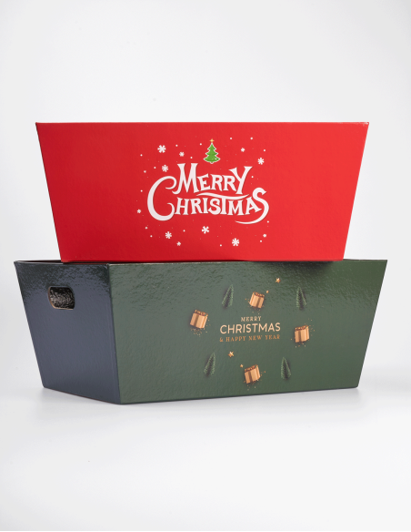 Plateau en Papier Merry Christmas