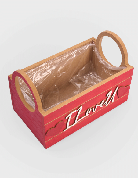 Boîte en Bois I Love You
