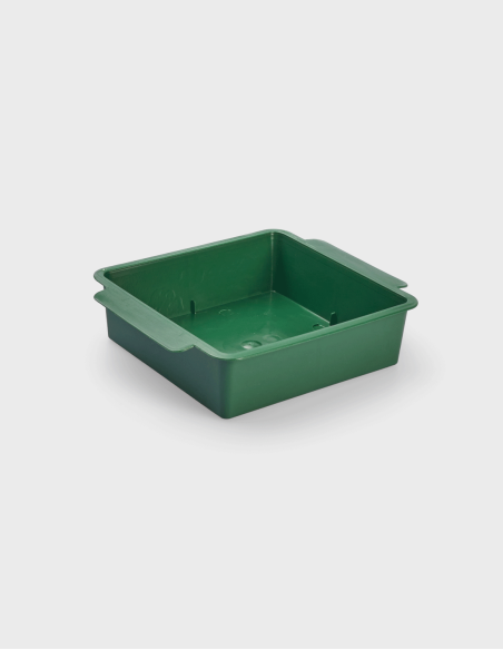 Pot de fleur. PLATEAU PLASTIQUE POUR 1/2 BRIQUE EN MOUSSE