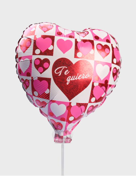 Ballon Mini Coeurs Te Quiero 32