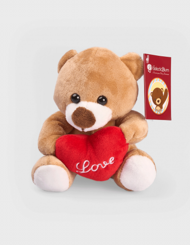 Peluche Ours avec Coeur Love
