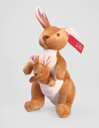 Peluche kangourou