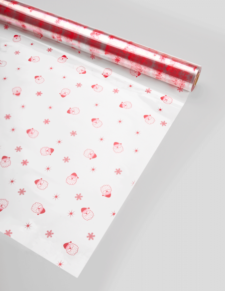 Cellophane Transparent Santa Claus (Père Noël)