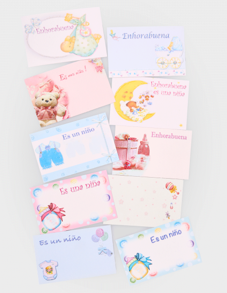 Cartes Brillantes Bébé (Mod. Bébé)