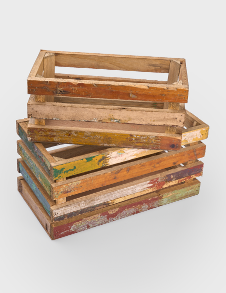 Caisse en Bois Vintage
