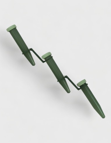 TRIPLE TUBE AVEC CAPUCHON, 1,5 cm DIAM.
