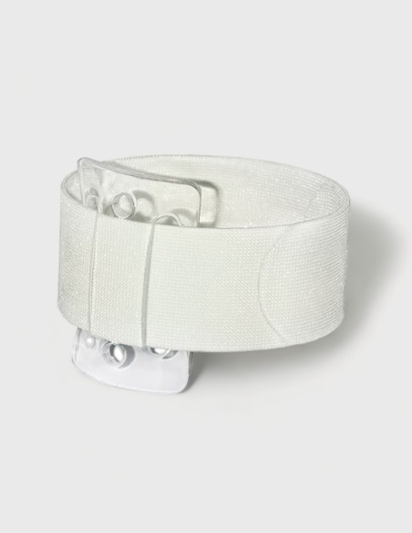 Bracelet Ajustable Blanc (2 pièces)