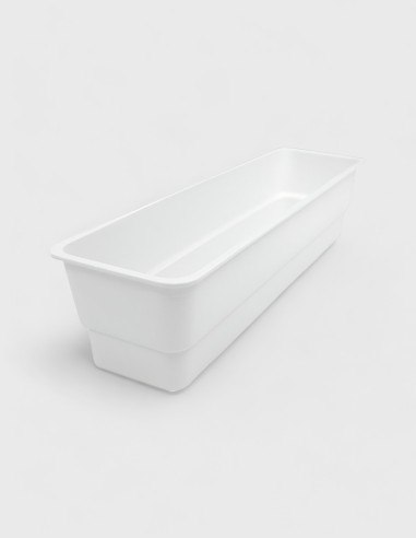 Jardinière Rectangulaire Blanche