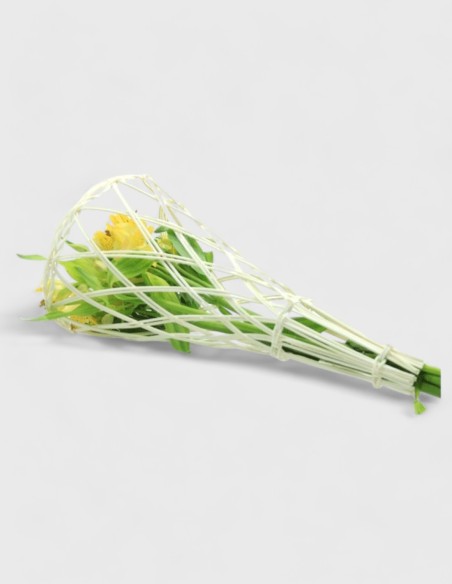 Porte-Bouquet en Rotin 21B02