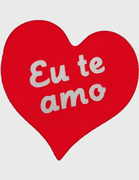 Etiquetas Adhesivas Regalo - "EU TE AMO"