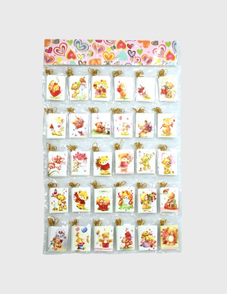 Cartes Saint Valentin Ours (240 Unds)