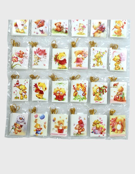Cartes Saint Valentin Ours (240 Unds)