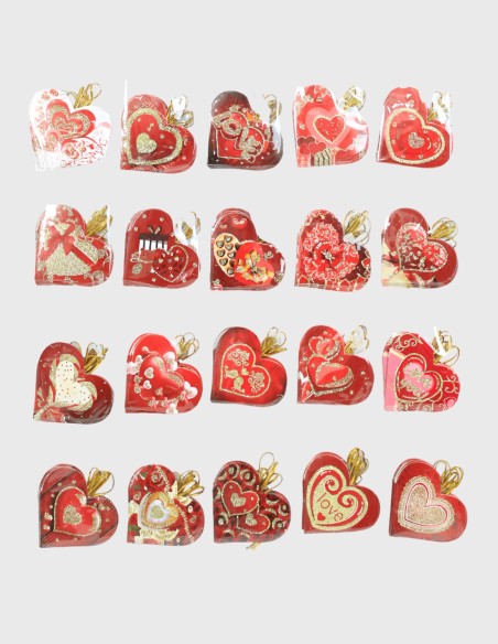 Cartes Coeur (240 Und.)