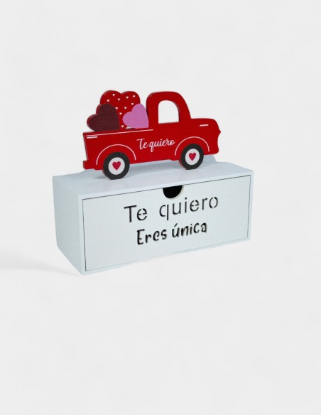 Boîte Camion en Bois Te Quiero