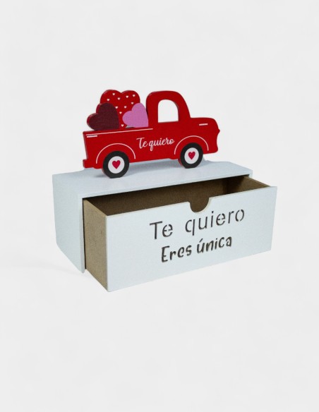 Boîte Camion en Bois Te Quiero