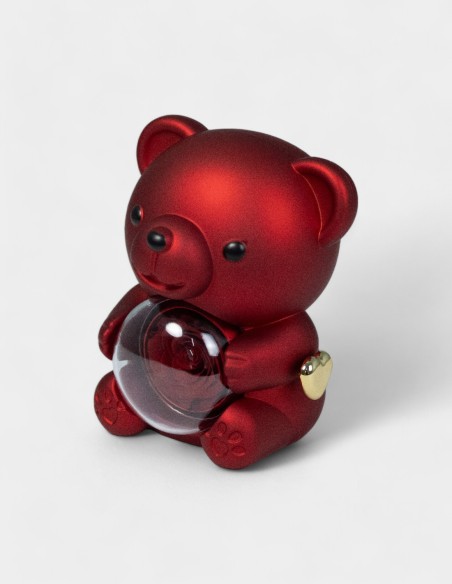 Ours avec Boîte et Rose