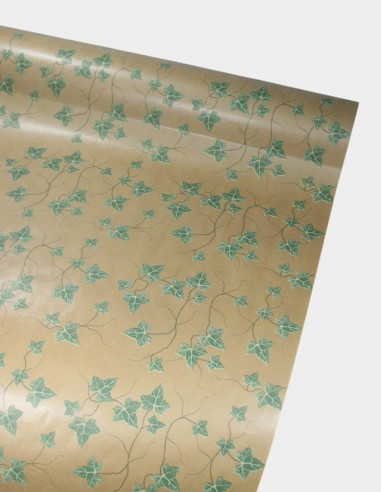 Papier kraft Imprimé Lierre