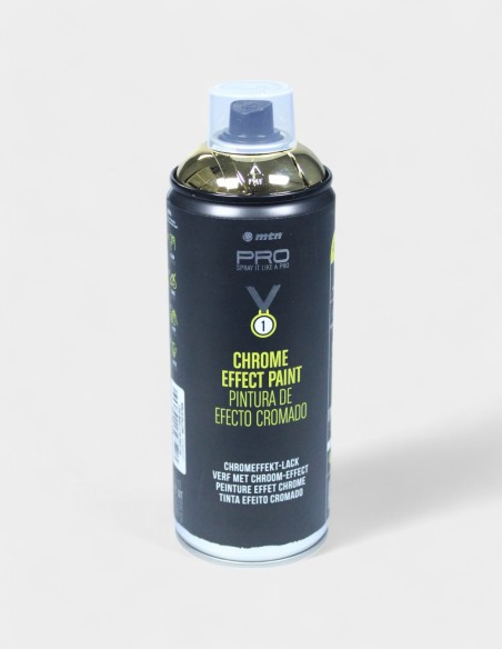 Peinture en aérosol effet chrome MONTANA