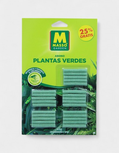 Bâtonnets d'engrais pour Plantes Vertes