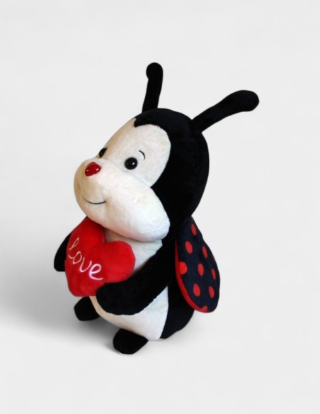 Peluche Coccinelle Love