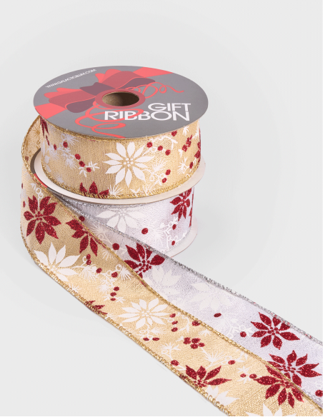 Ruban de Noël en nylon (10 m)
