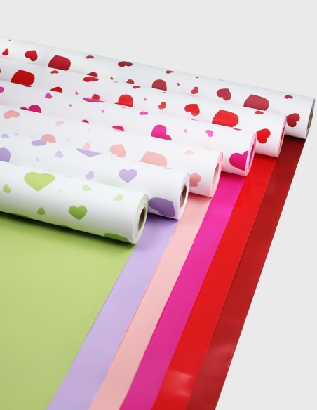 Cellophane Opaque Cuori