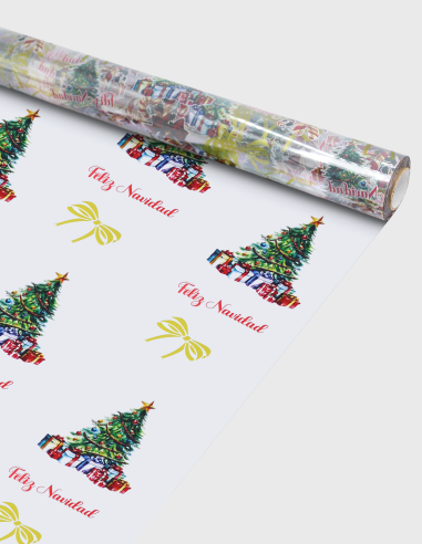 Cellophane Transparent Feliz Navidad