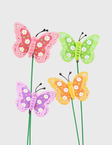 Pique Papillon à Fleurs