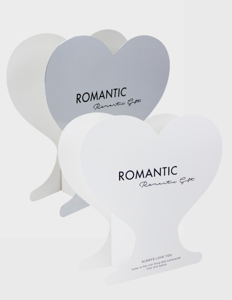 Vase Coeur en Carton