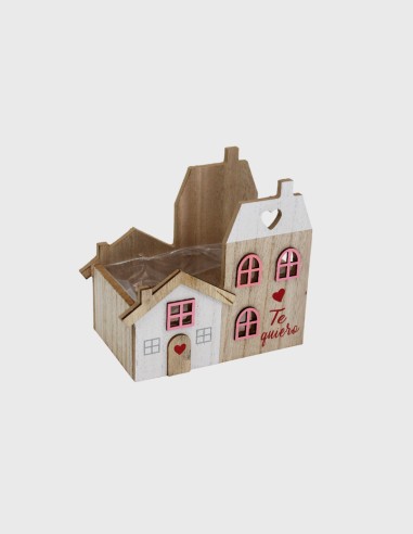 Boîte en Bois Maison Te quiero
