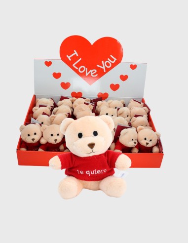 Ours en peluche avec t-shirt « Te Quiero »