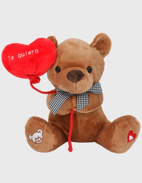 Peluche avec ballon rouge " Te Quiero"