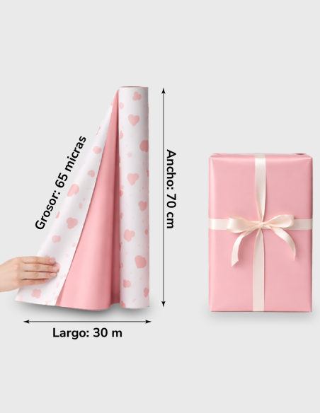 Cellophane Opaque Cuori