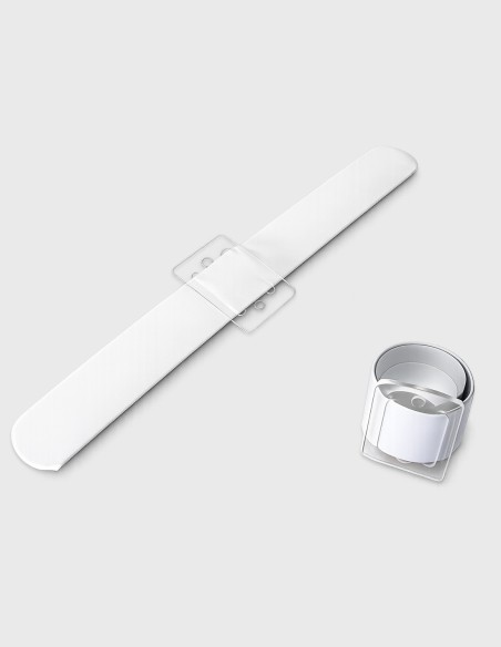 Bracelet Ajustable Blanc (2 pièces)