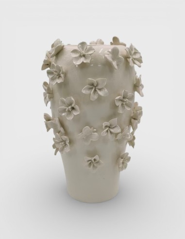 Vase en Céramique réf. 250055AZ Crème