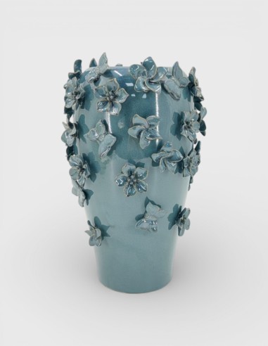Vase en céramique réf. 250055AZ Bleu