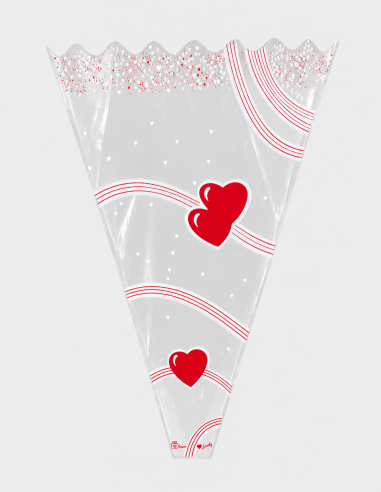 Housse a Bouquet Cuori
