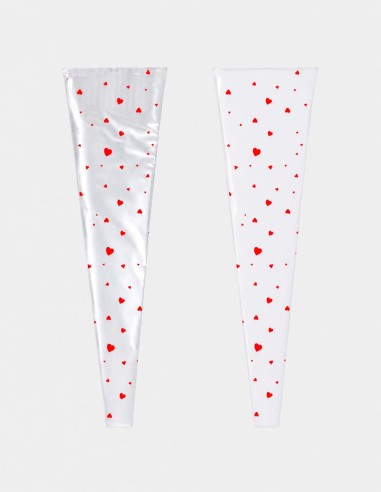 Sachet à Rose avec des Cœurs