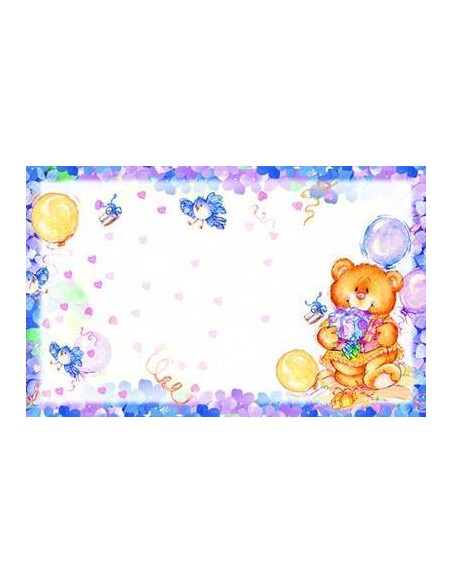 CARTES BRILLANTES BÉBÉ, (MOD. BEBE)