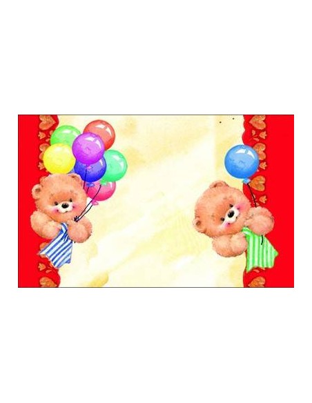 CARTES BRILLANTES BÉBÉ, (MOD. BEBE)