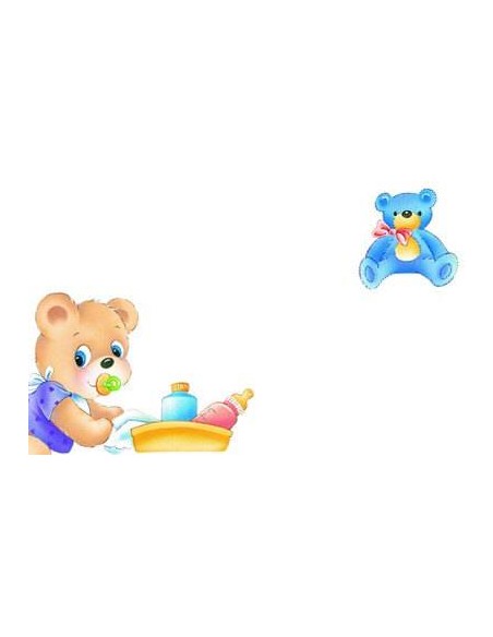 CARTES BRILLANTES BÉBÉ, (MOD. BEBE)