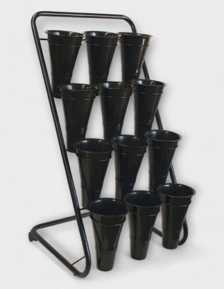 Presentoir 12 Vases Arrondis